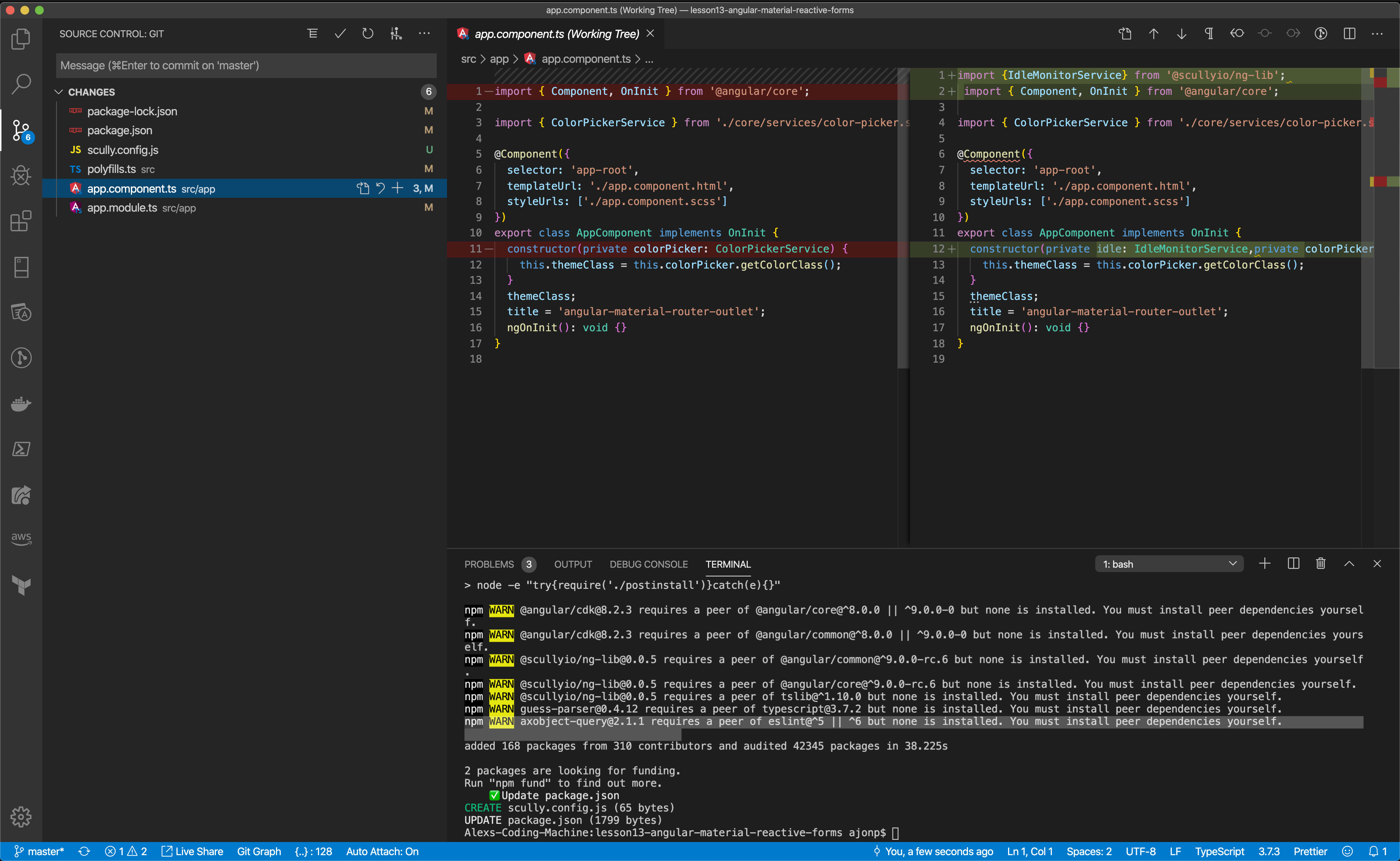 Scully.io - Anguler Static Site Generator 5 app.component.ts
