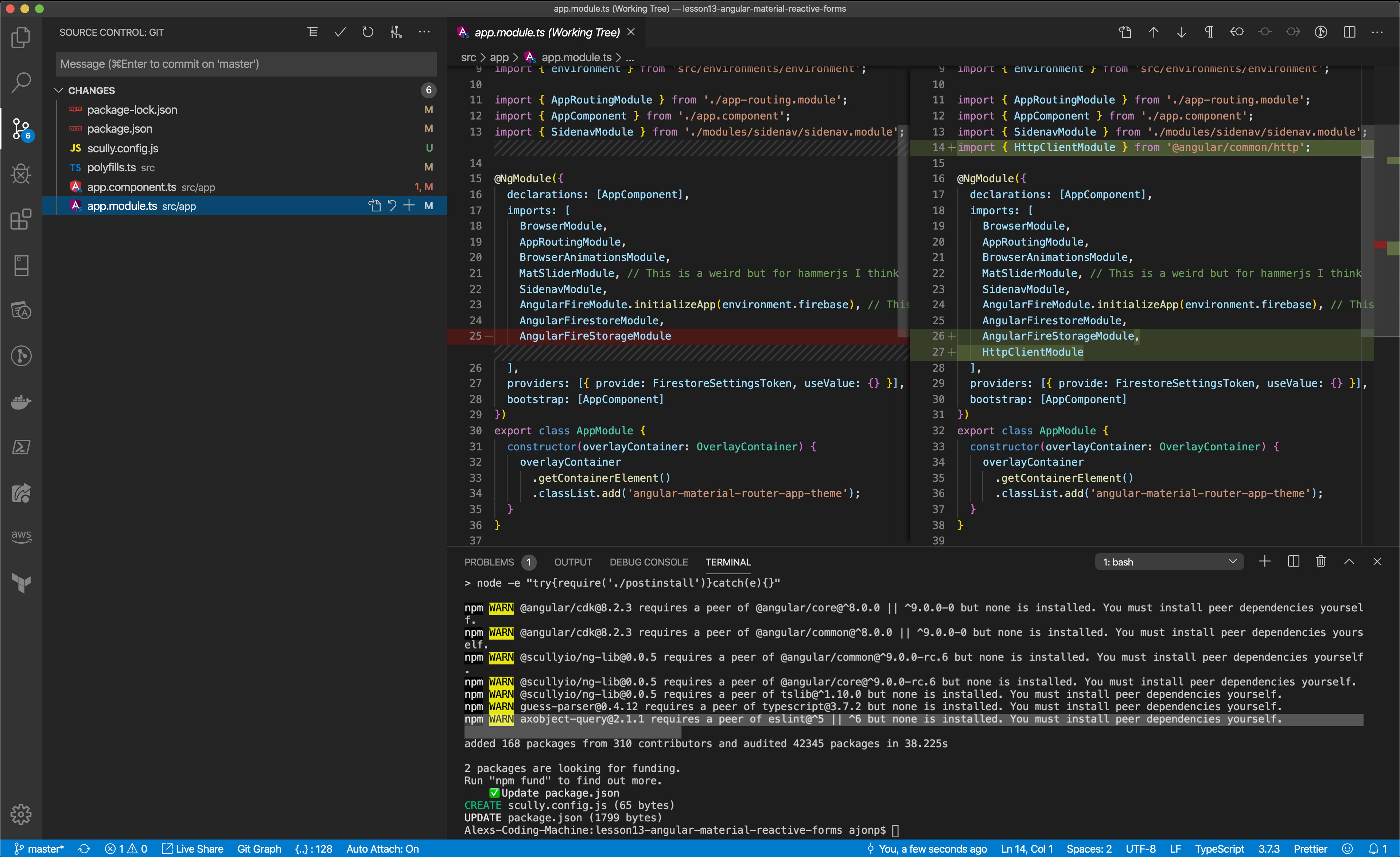 Scully.io - Anguler Static Site Generator 6 app.module.ts