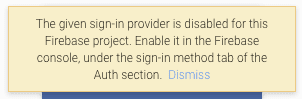 Use Firestore to Build Hugo Content 21 Auth Error