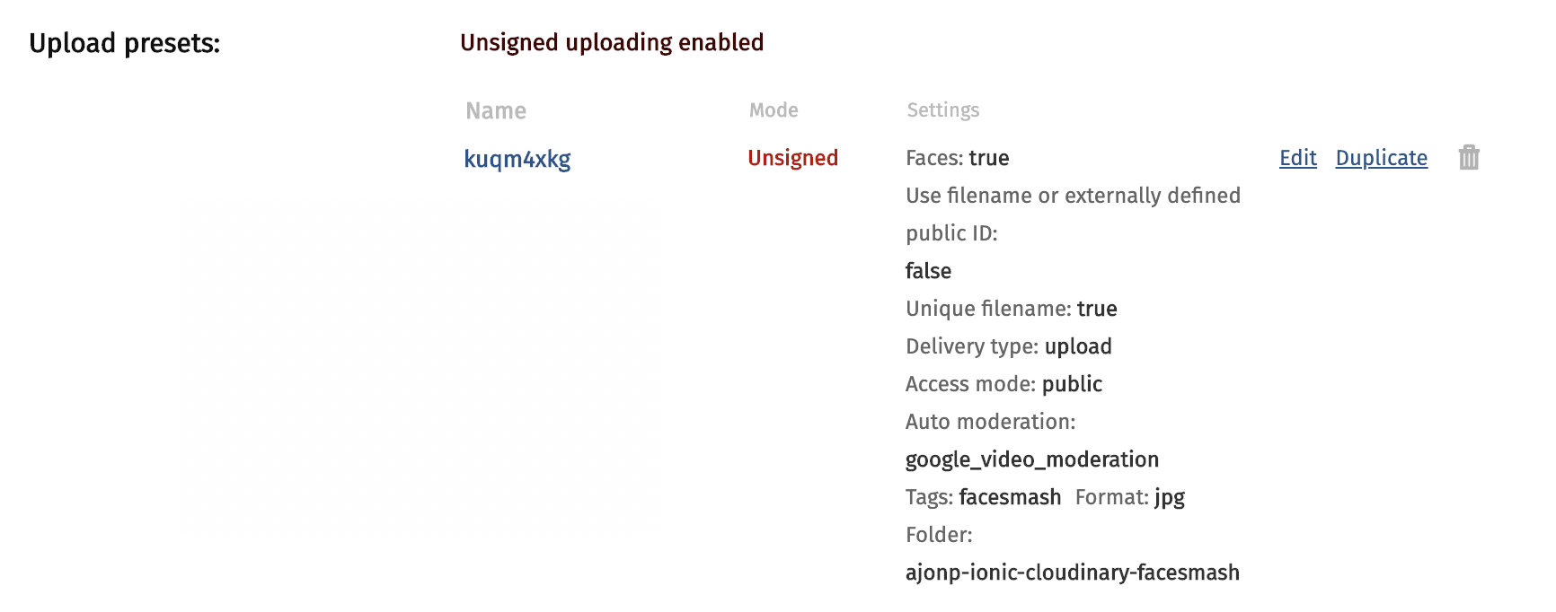Building a Fun App With Ionic Studio and Cloudinary 4 Upload Preset