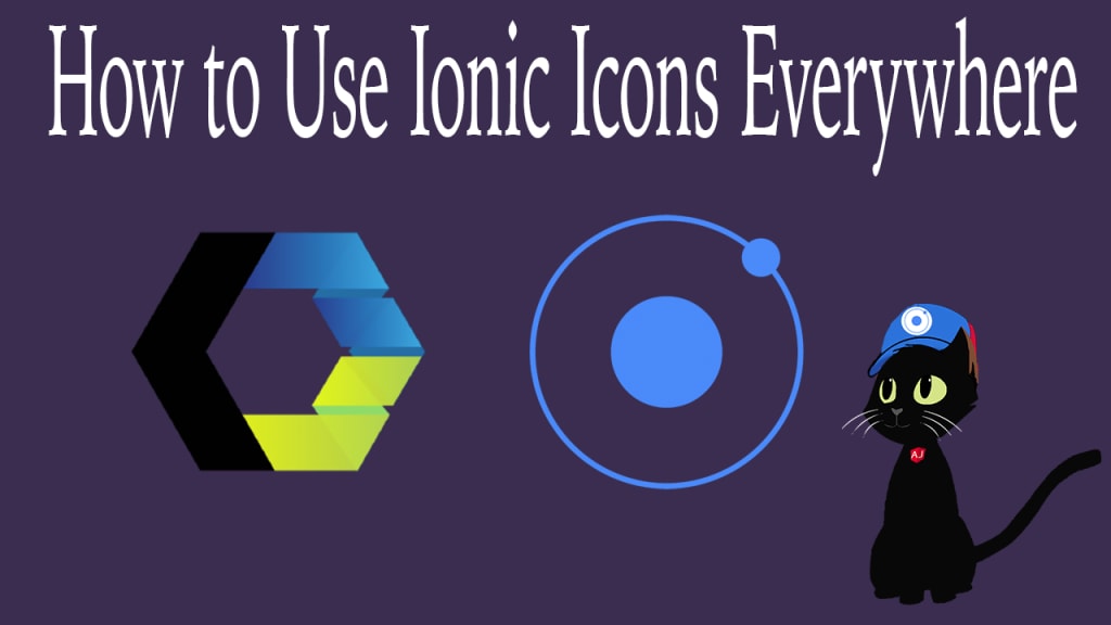 Ionic Icons 1 Ionic Icons Everywhere