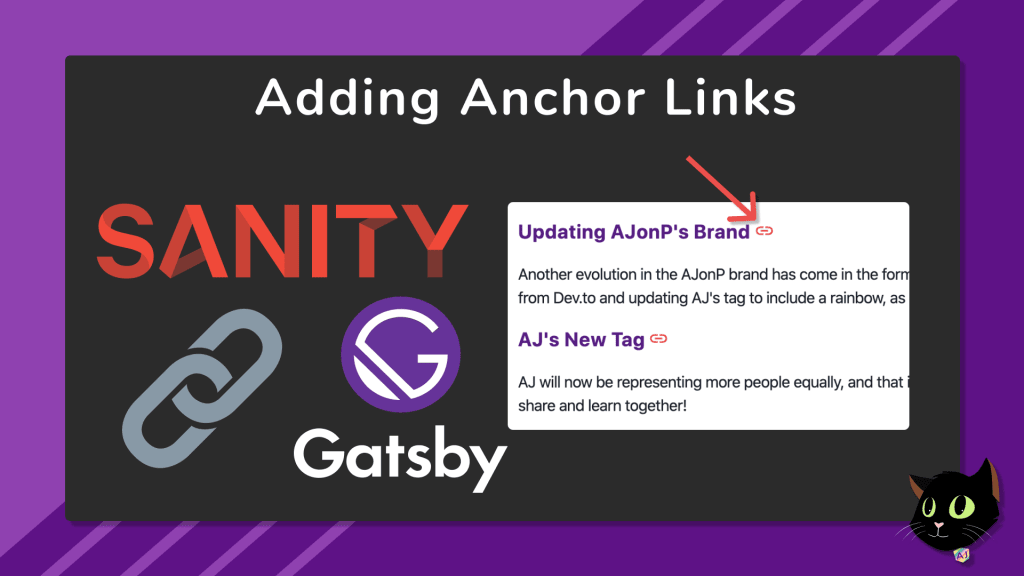 Anchor Links From Sanity in Gatsby 1 Sanity Gatsby Anchor Link