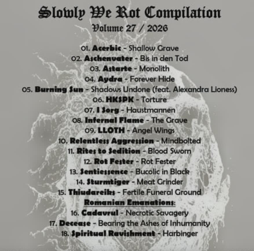 AYDRA Featured in Romanian Magazine Slowly We Rot — 2