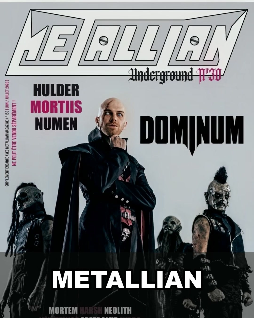 AydrA Featured in Metallian Magazine #30