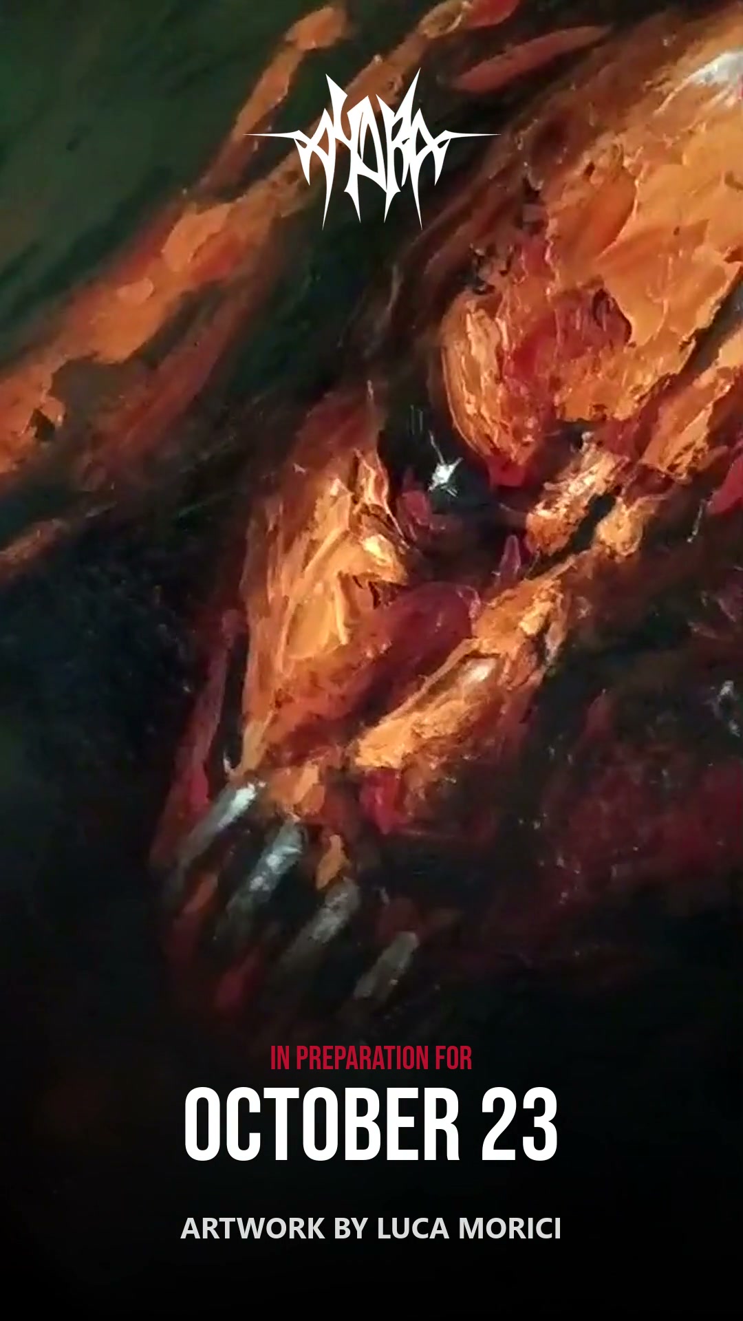 Voices From Nowhere: the Cover Is Painted by Hand
