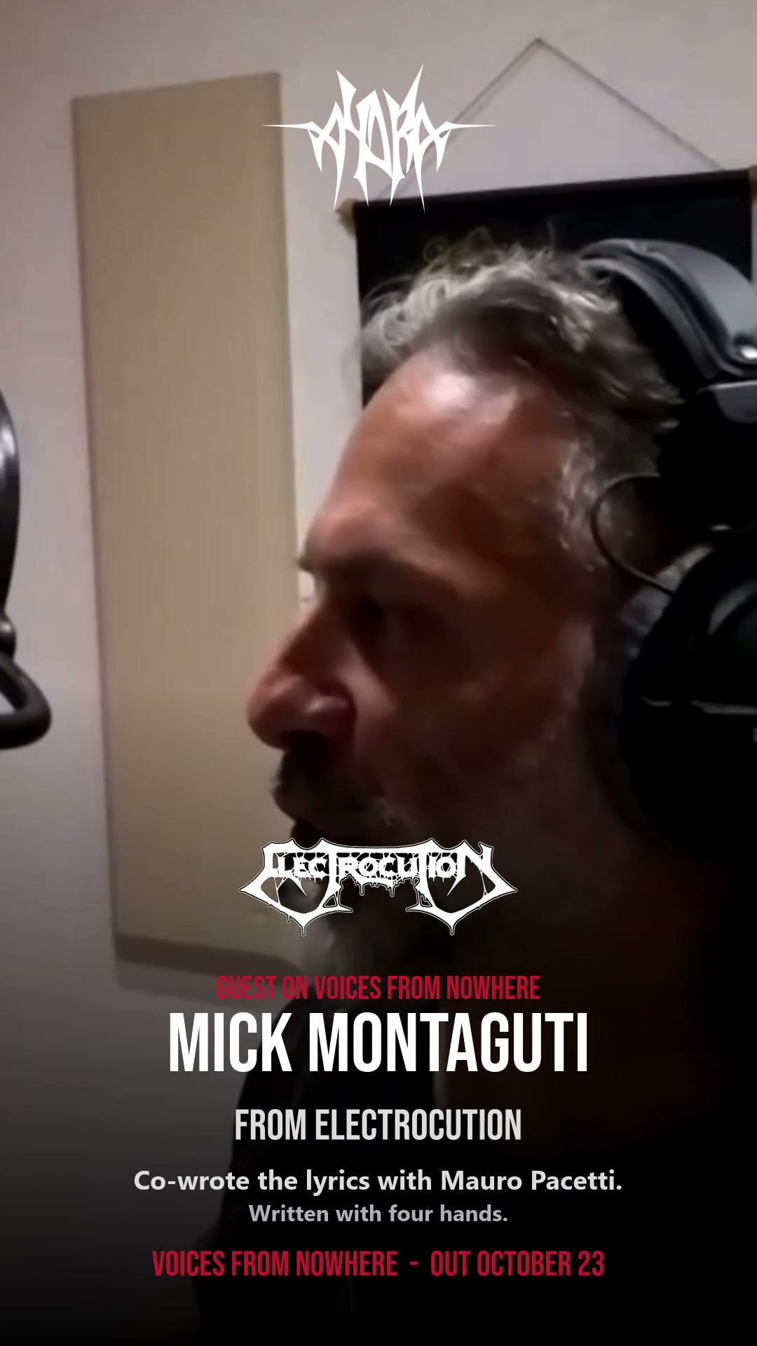 Mick Montaguti of Electrocution Co-Wrote the Lyrics