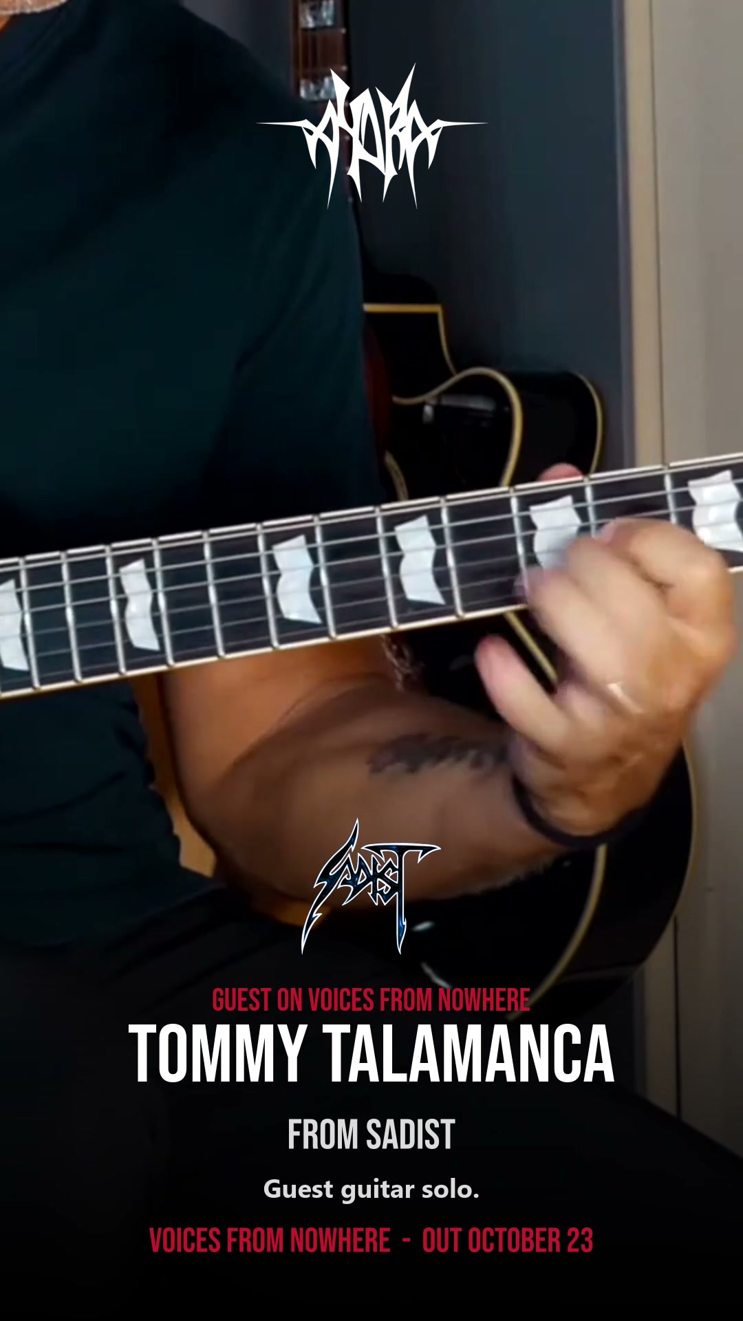 Tommy Talamanca of Sadist: Guest Solo