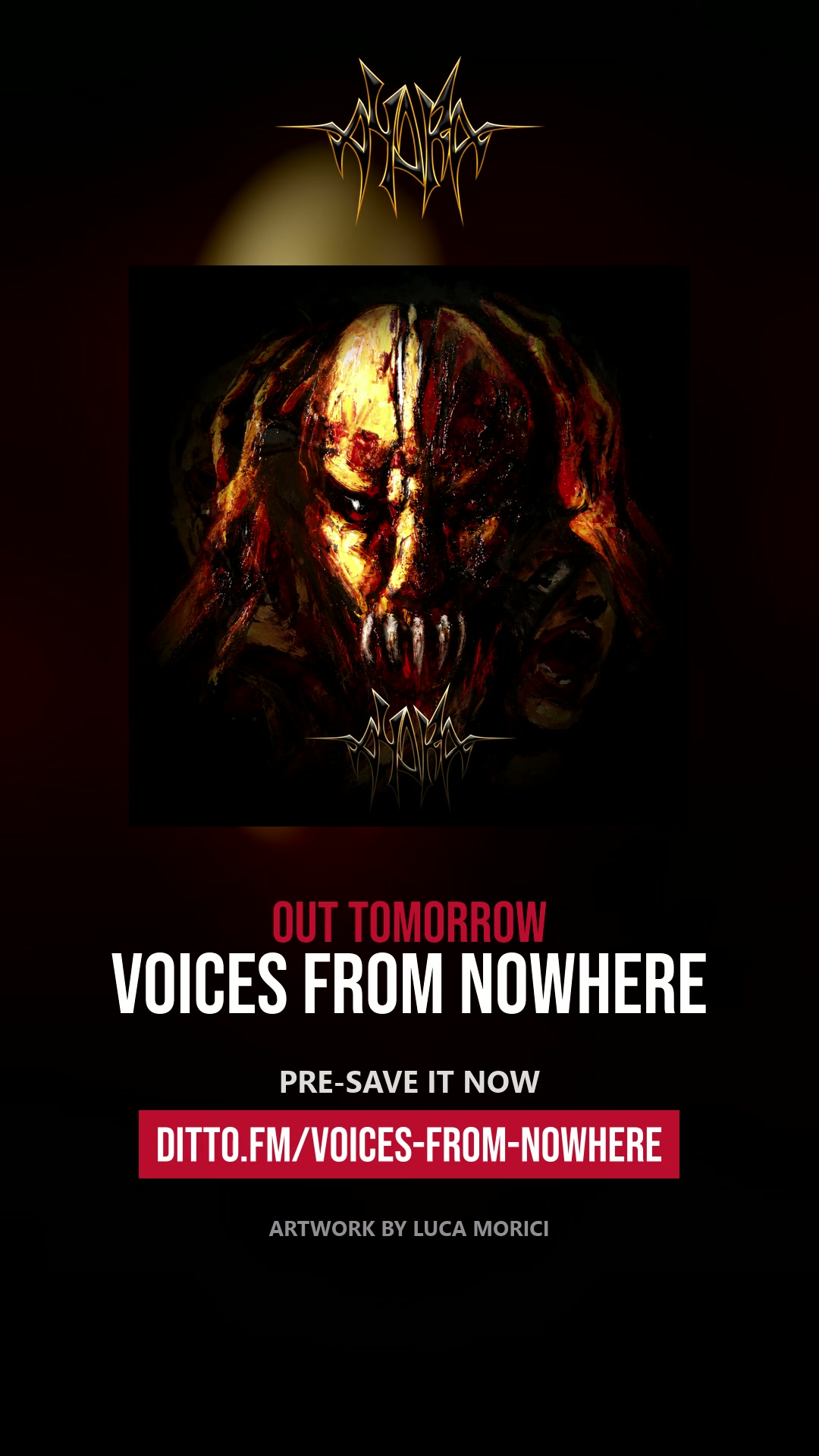 Voices From Nowhere: Out Tomorrow
