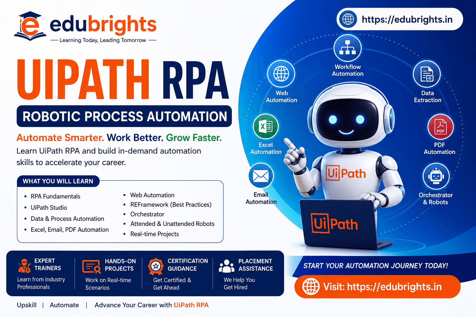 UiPath RPA – Robotic Process Automation Course in Chennai thumbnail