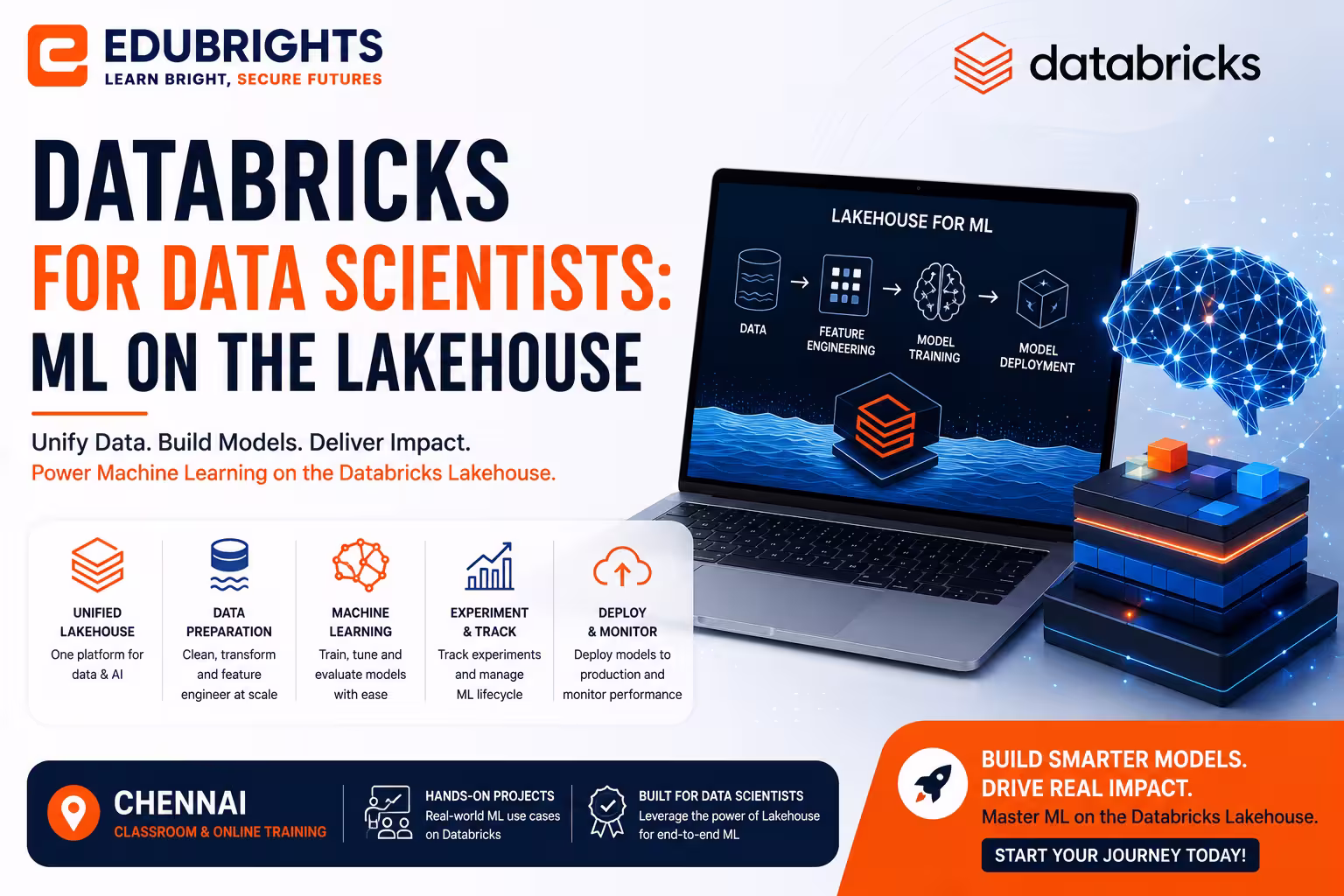 Databricks for Data Scientists: ML on the Lakehouse Course in Chennai thumbnail