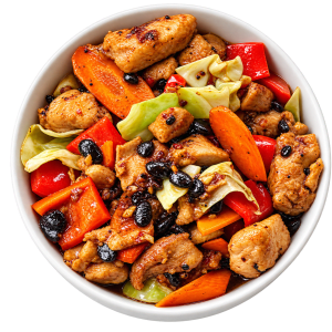 Chicken in Black Bean Sauce