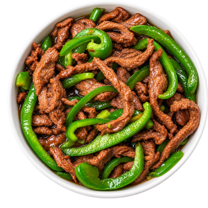 Shredded Beef with Green Pepper