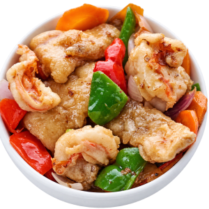 Prawns in White Chili Sauce