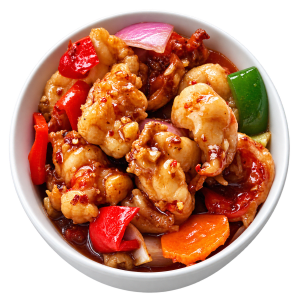 Prawns in Chili Sauce