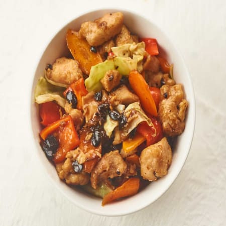 Chicken in Black Bean Sauce