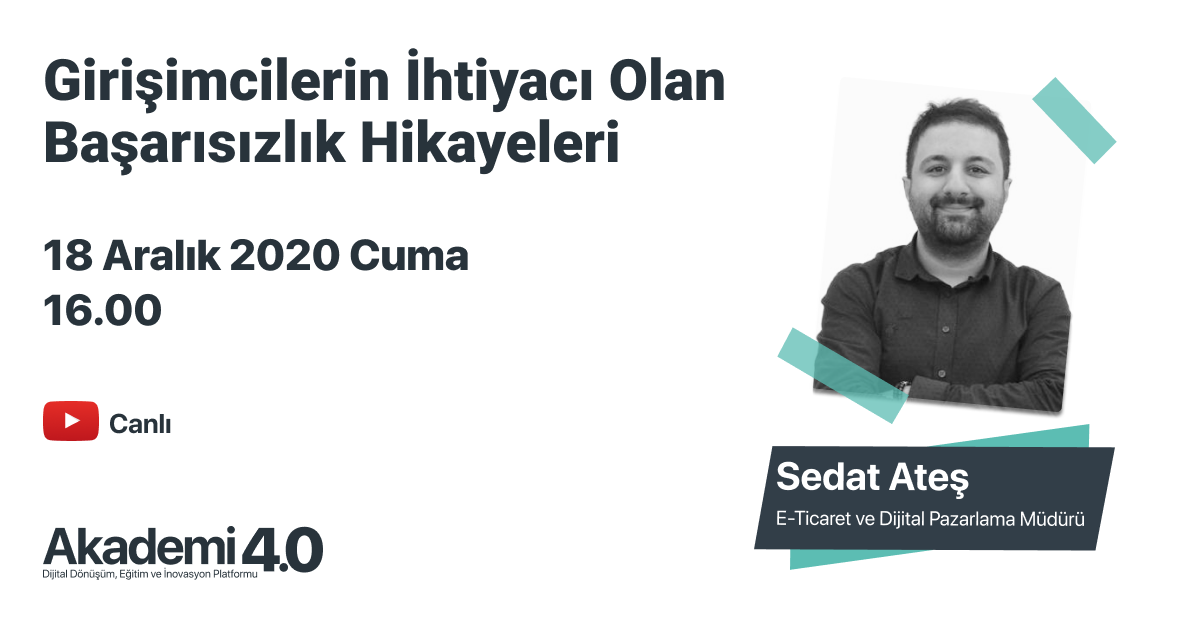 Girişimcilerin İhtiyacı Olan "Başarısızlık" Hikayeleri