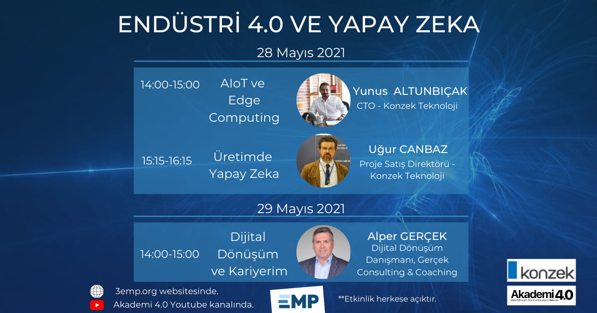 Endüstri 4.0 ve Yapay Zeka | Akademi 4.0 & 3 EMP