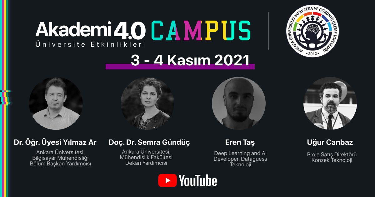 Campus 4.0 - Ankara Üniversitesi Yapay Zeka ve Görüntü İşleme Topluluğu