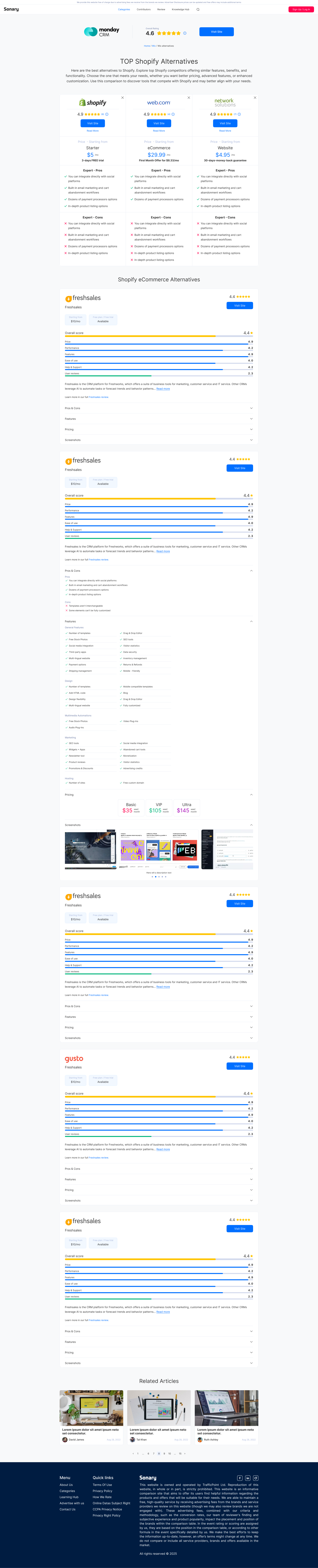 Sonary — Marketing Website