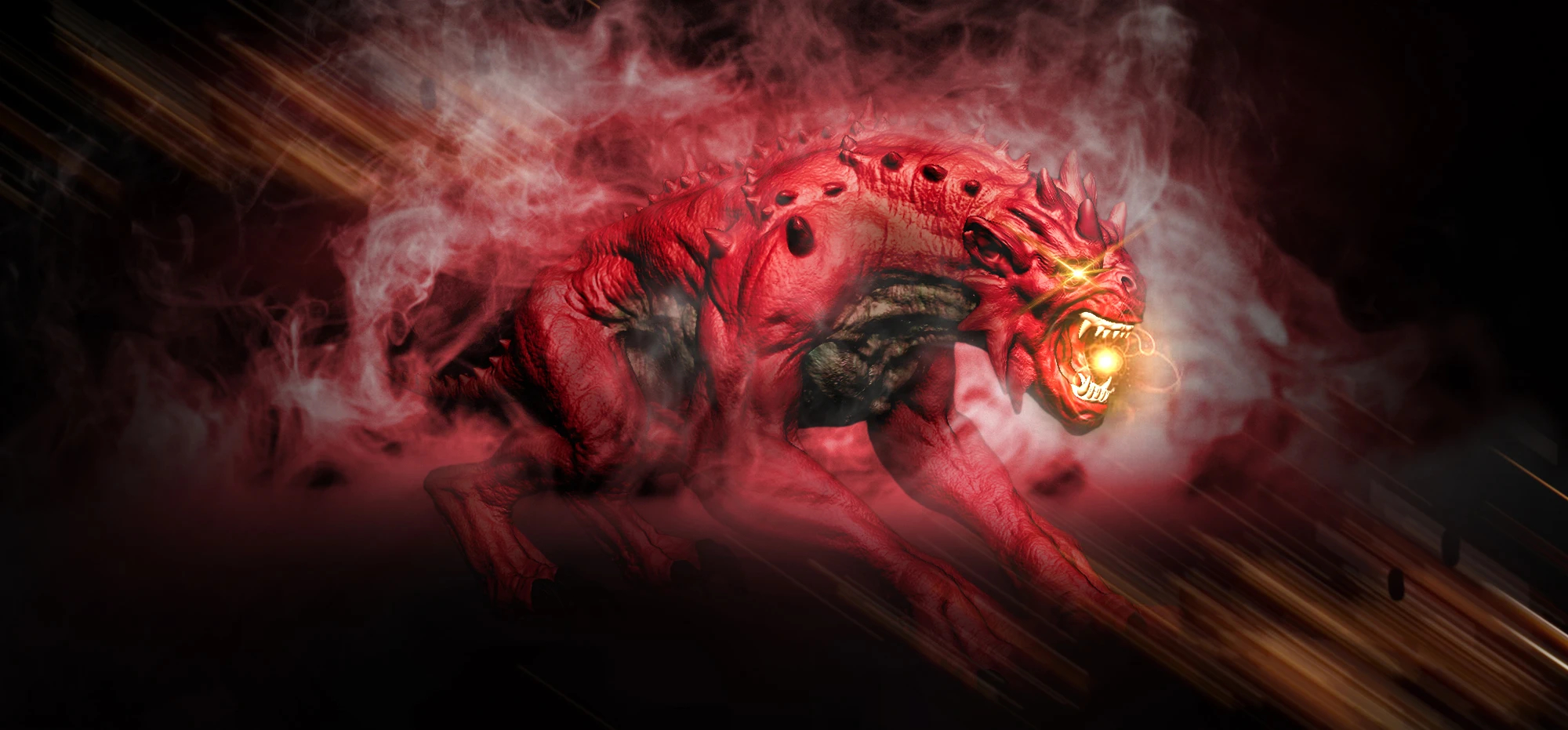 Creature in motion