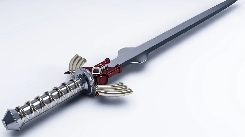 Longsword — ornate hilt