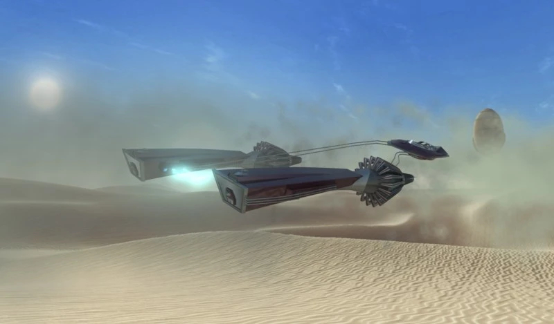 Podracer — desert run