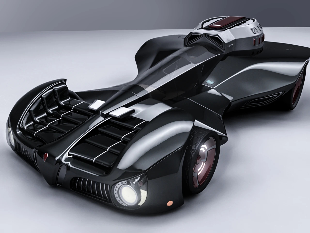 Roadster concept — three-quarter