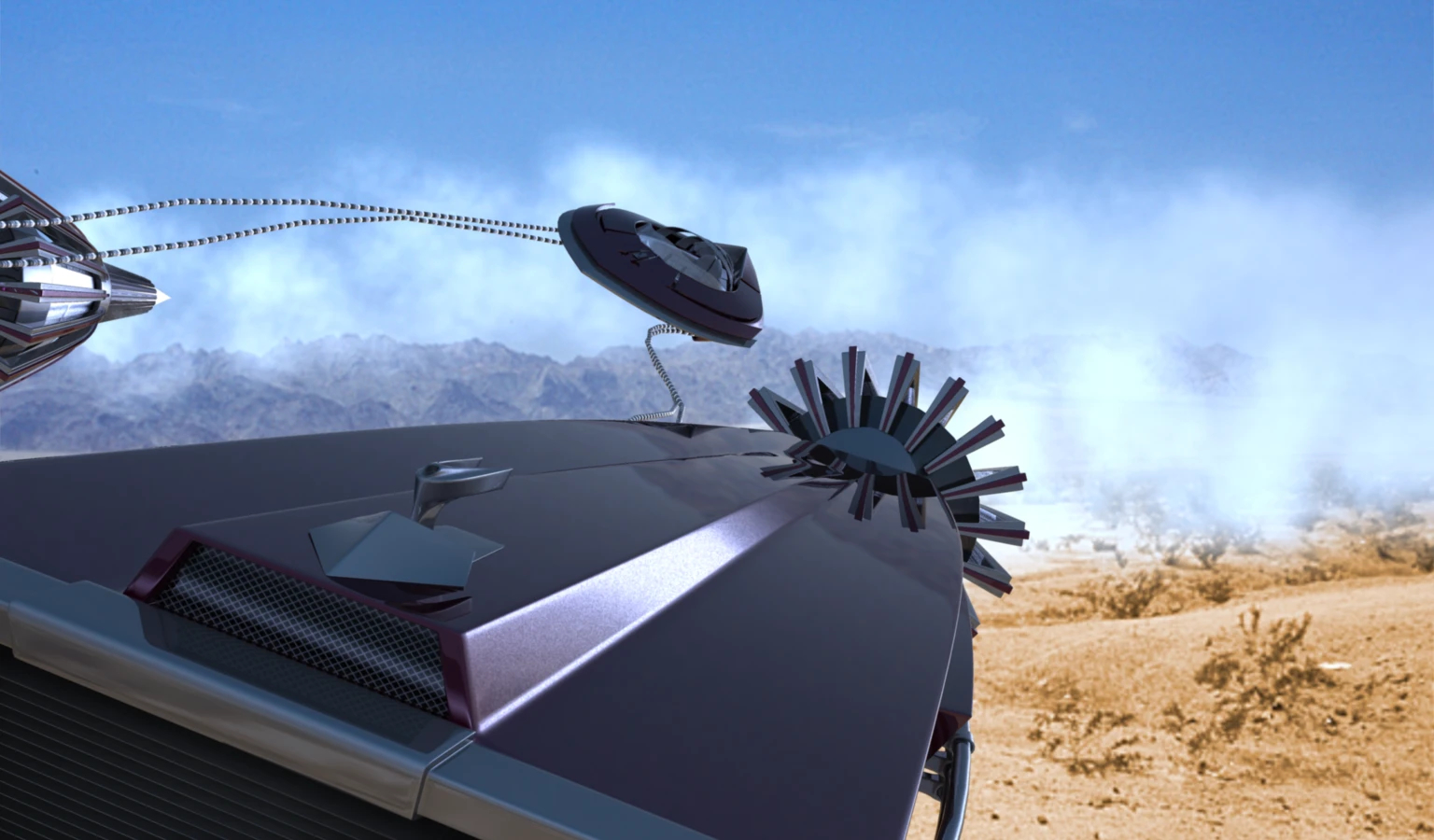 Podracer — engine detail