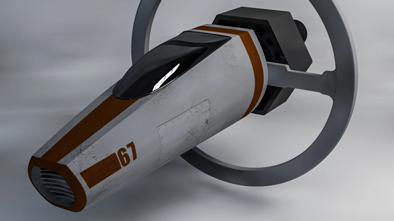 Thruster pod — hull
