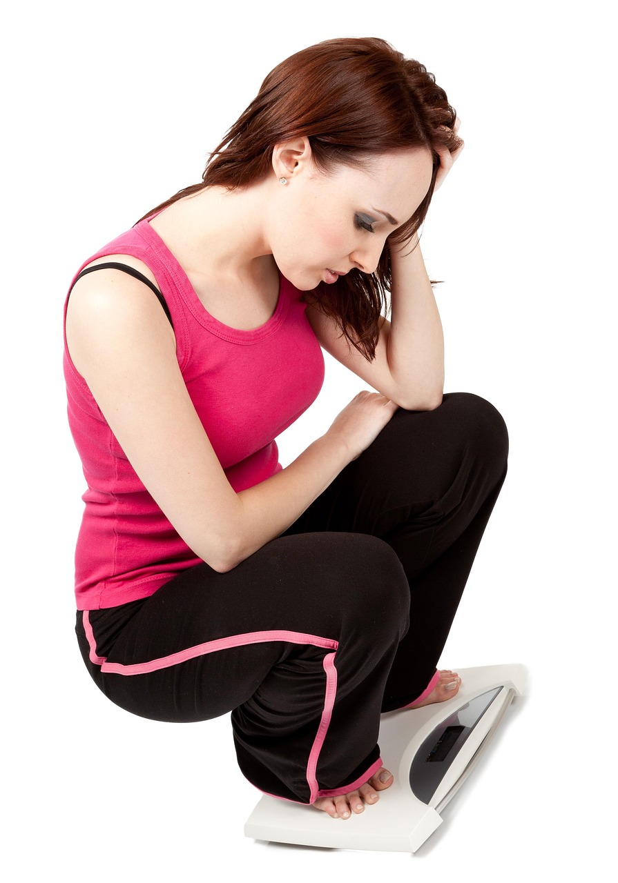 Losing weight: weighing