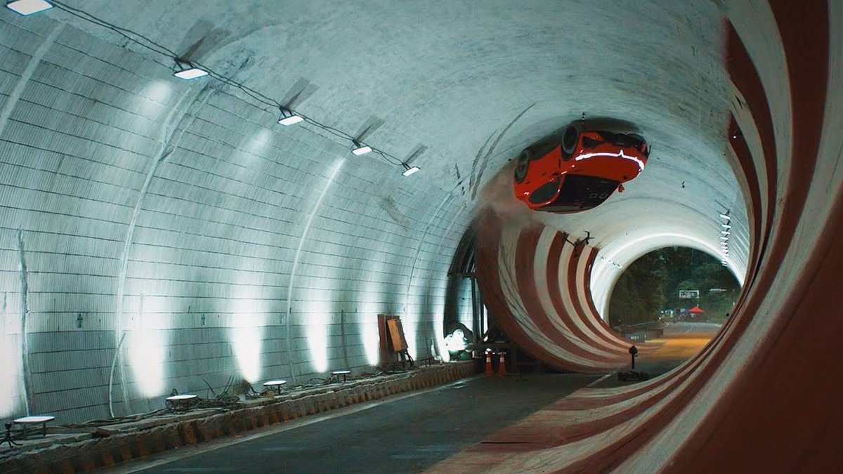 Chinese EV reportedly pulls off upside-down loop - voya passion s upside-down loop