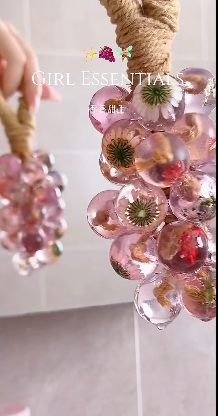 Sabonetes artesanais depois de aprender