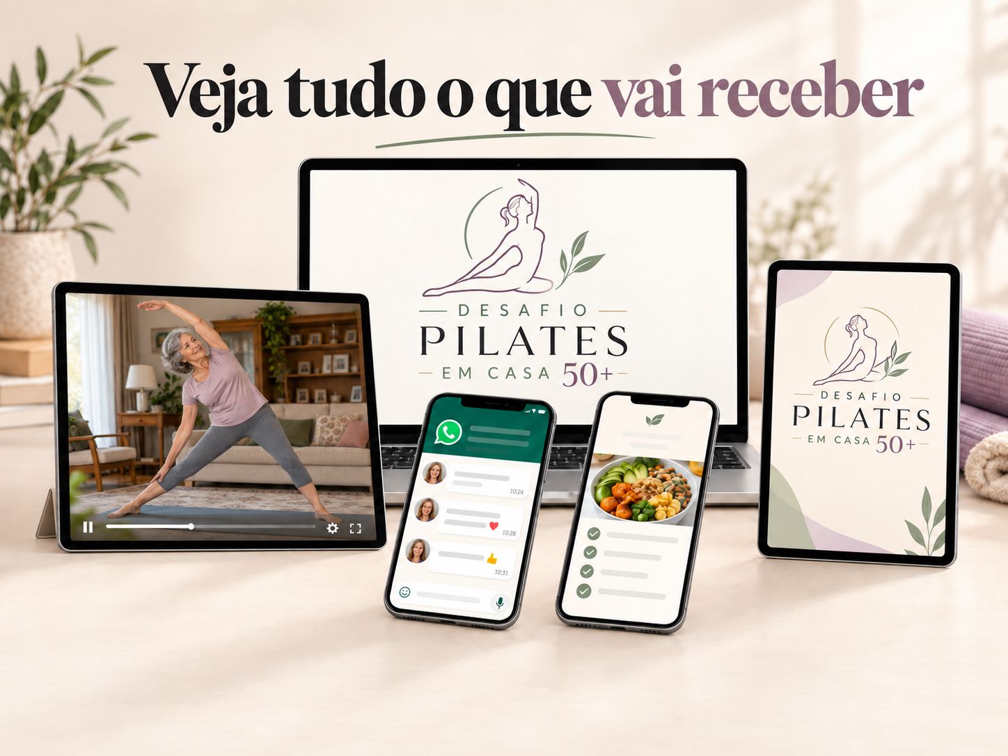 Desafio Pilates em Casa