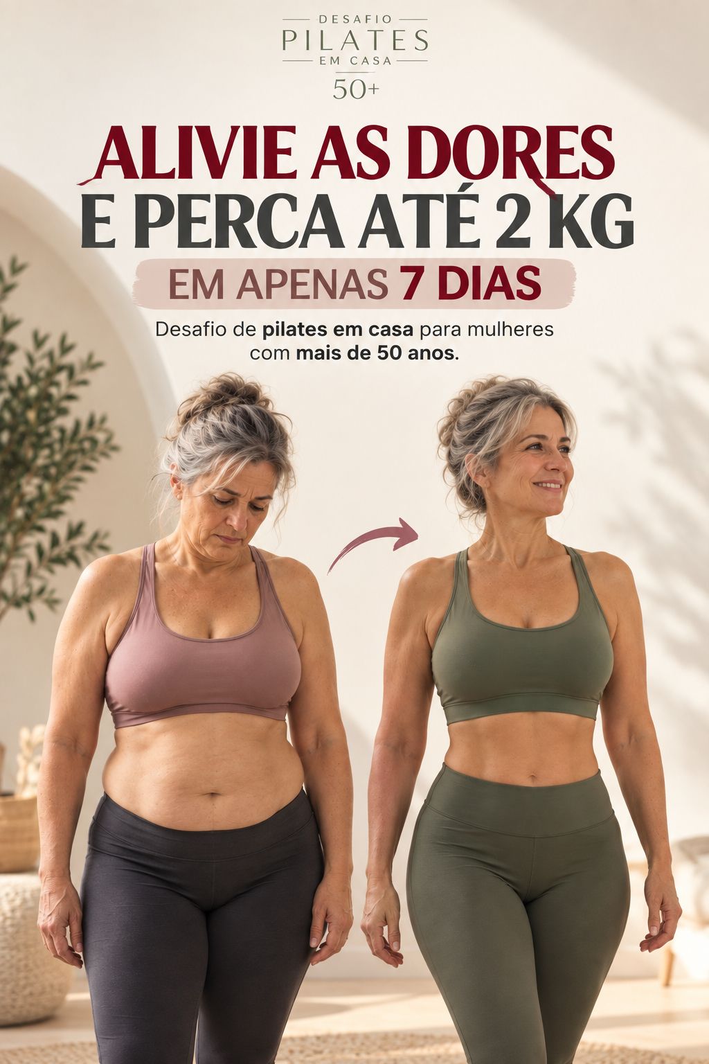 Desafio Pilates em Casa 50+