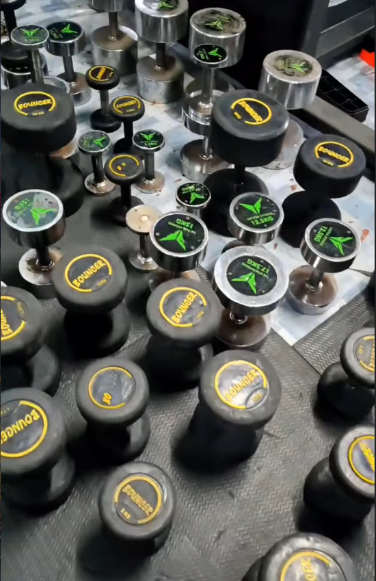 C Pro Gym interior — gym floor & equipment 4