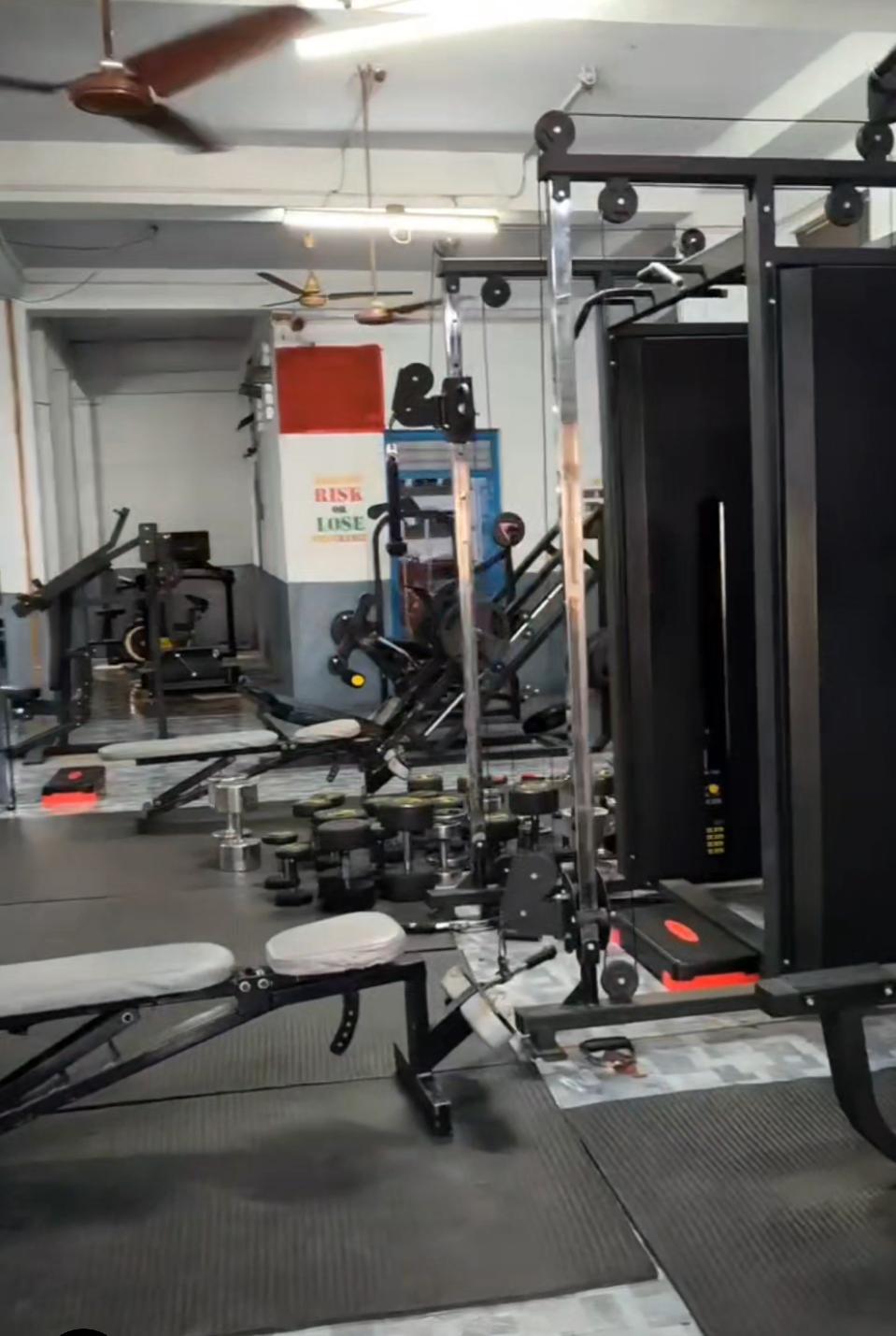 C Pro Gym interior — gym floor & equipment 7