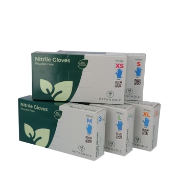 Vetnordic Hansker Nitril, 100 stk