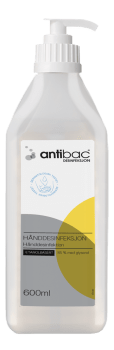 Antibac Hånddesinfeksjon 85 %, Pumpeflaske, 600 ml