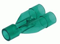 Connector, parallell Y-kobling, 22M/15F, stk