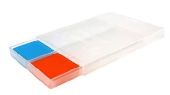 Forsendelseseske for 2 objektglass, 10 stk