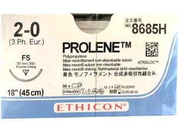 Prolene 2-0 FS 45 cm / 12 stk. (eske = 3 x 12) - 8685H