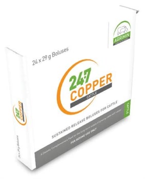 Agrimin 24·7 Kobber Ku 24 stk
