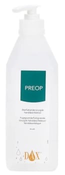 Dax Preop Hånddesinfeksjon 80% 600ml med Pumpe