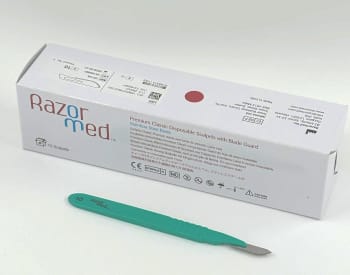 Razormed Skalpell med Håndtak nr. 10 / 10 stk.