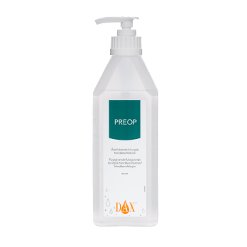 Dax Preop Hånddesinfeksjon 80% 600ml med Pumpe