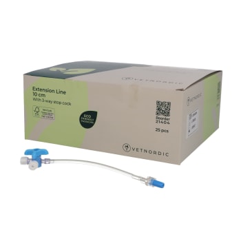 Vetnordic Forlengelsesslange med Treveiskran 10 cm slange, 25 stk.