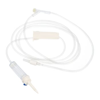 Vetnordic Micro-infusjonssett, 60 dråper/ml, 180 cm slange, 10 stk