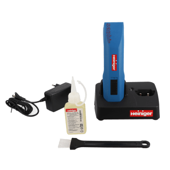 Heiniger Saphir Klippemaskin, Batteridrevet, Blå