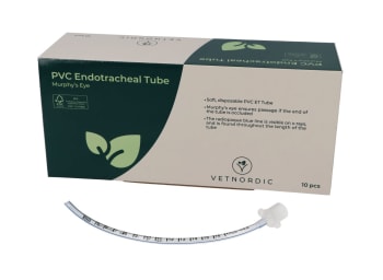 Vetnordic Endotracheal Tuber PVC Murphy Eye, uten Cuff, 10 stk