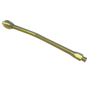 Drencher-dyse luer lock, 6mm x 10,5 cm